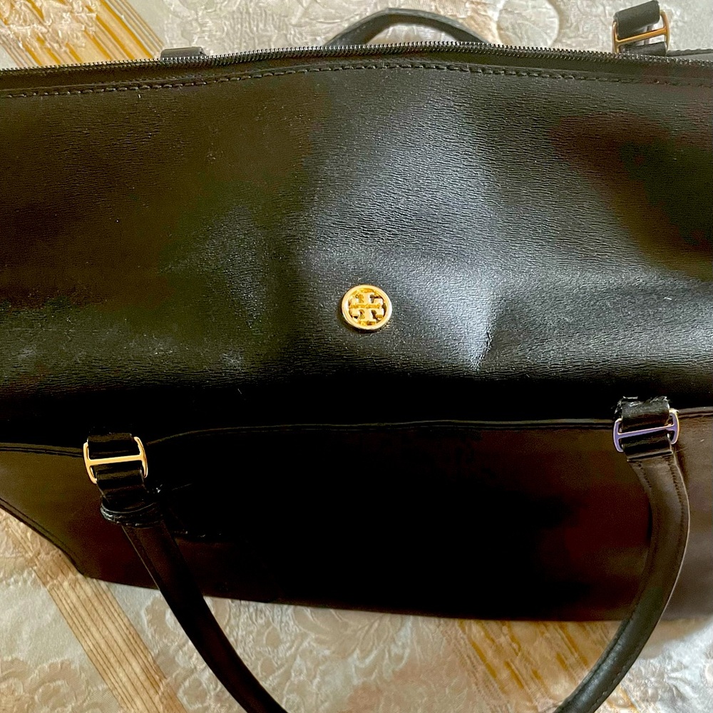 Genuine Leather Tory Burch Large Tote